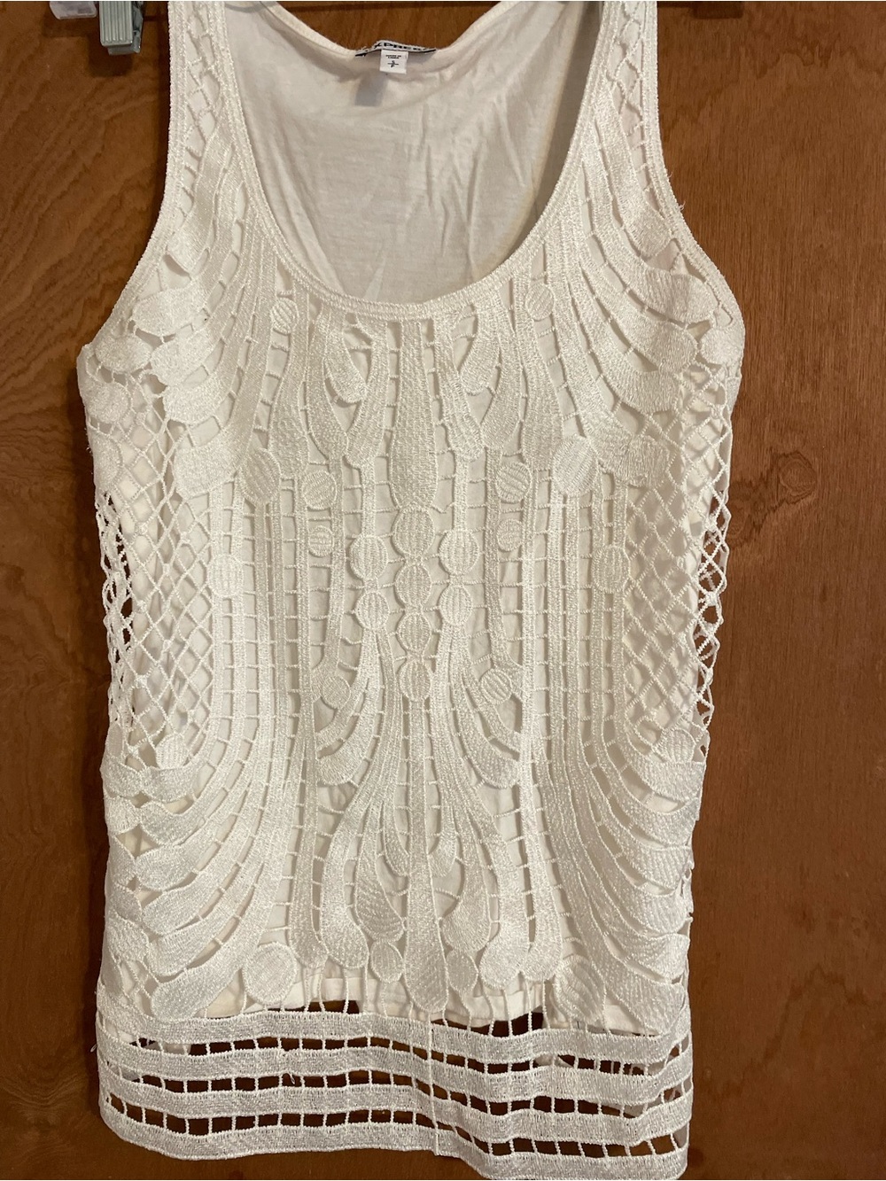 Express boho vibe lace top size small